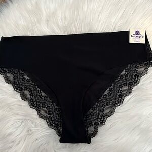 B.bare Cheeky  Xl black underwear.